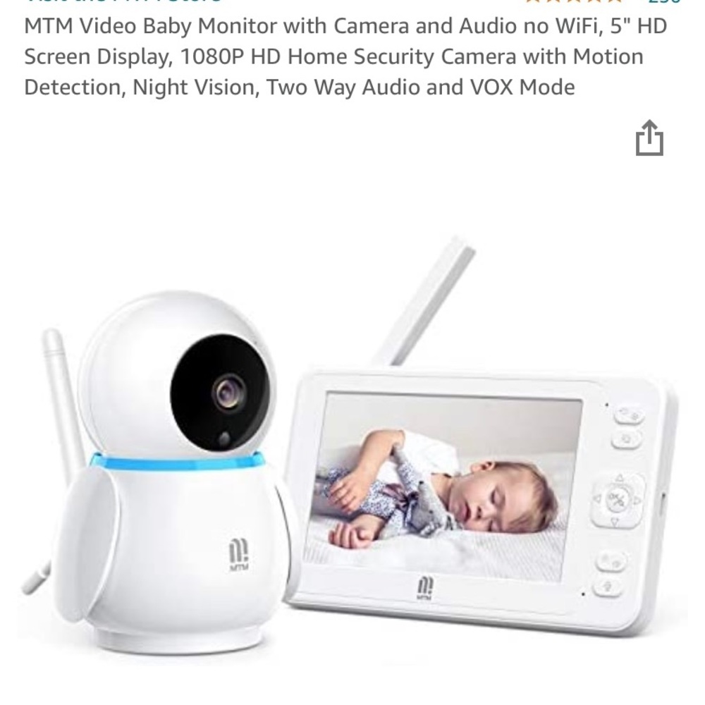 MTM Baby Monitor - Picture 2 of 3